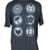 Marvel Avengers Logos Charcoal Tee 3X 2 Marvel Avengers Logos Charcoal Tee 3X -Fanatics Shop Avengers Logos Charcoal 87024.1607700692