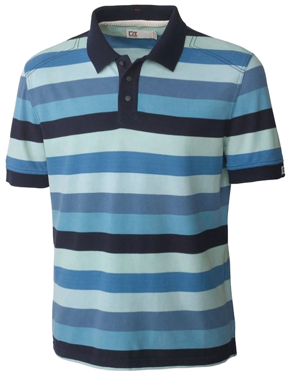 Cutter & Buck Edmonds Stripe Polo 2X, 2XT, 3X, 3XT 3 Cutter & Buck Edmonds Stripe Polo 2X, 2XT, 3X, 3XT