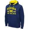 Colosseum University Of Michigan Embroidered Hoodie 3X -Fanatics Shop ColUofMHoodieNavy 97927.1577131596