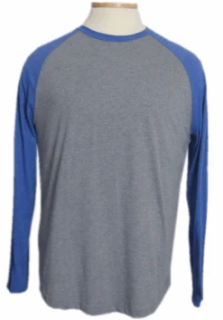 Everyday Essentials Raglan Baseball Style Long Sleeve Tees 4 Colors 2X, 3X