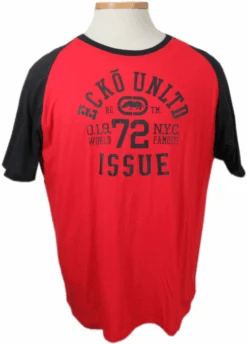 Fanatics Shop 12 Ecko Unlimited Lightweight Raglan Graphic Tee 2 Colors 2XT, 3X, 3XT, 4X, 4XT, 5X, 5XT, 6X