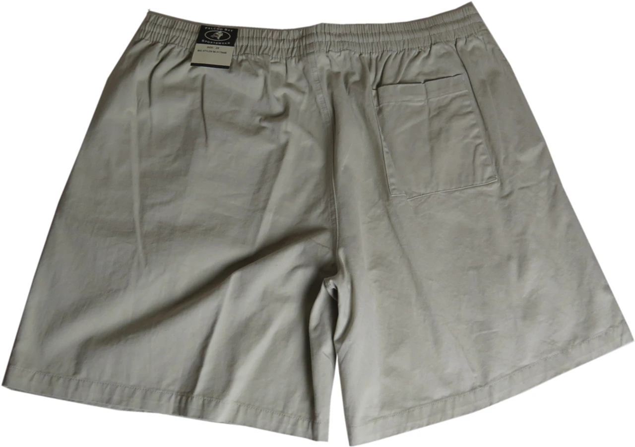 Falcon Bay Full Elastic Waist Twill Shorts 4 Colors 2X, 3X, 5X, 6X, 7X, 8X, 10X 6 Falcon Bay Full Elastic Waist Twill Shorts 4 Colors 2X, 3X, 5X, 6X, 7X, 8X, 10X - Image 4