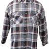 Falcon Bay Gray, Tan & Red Plaid Jersey Fleece Lined Flannel Shirt, 4X 1 Falcon Bay Gray, Tan & Red Plaid Jersey Fleece Lined Flannel Shirt, 4X -Fanatics Shop FBRedGryTan 12897.1692639896