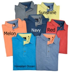 F/X Fusion Melange Polo With Contrast 5 Colors XLT, 2X, 2XT