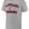 Fanatics MLB Cleveland Guardians Heather Gray Short Sleeve Tee Shirt 5XT -Fanatics Shop Guardianstee 13642.1695408887