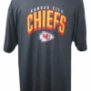 Fanatics Kansas City Chiefs Heather Charcoal Short Sleeve Tee Shirt 5X, 5XT -Fanatics Shop KCChiefsCharcTee 14555.1696001591