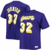 Mitchell & Ness Los Angeles Lakers Magic Johnson Name & Number Tee Shirt 3X, 4X -Fanatics Shop LakersMjohnsontee 85723.1698424059