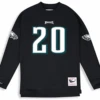 Mitchell & Ness Philadelphia Eagles Throwback Brian Dawkins Long Sleeve Tee Shirt 2XT -Fanatics Shop MNEaglesLSFront 07390.1698349039