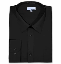 Modena Long Sleeve Dress Shirt, 2 Colors, Size 17.5, 18.5, 19, 20, 22, 24