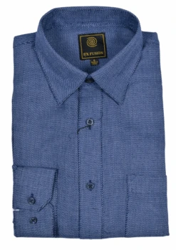 F/X Fusion Long Sleeve Sport Shirts 14 Patterns LT, 4XT, 5X, 5XT, 6X, 6XT -Fanatics Shop Navyzigzagjacquard 82912.1624371108