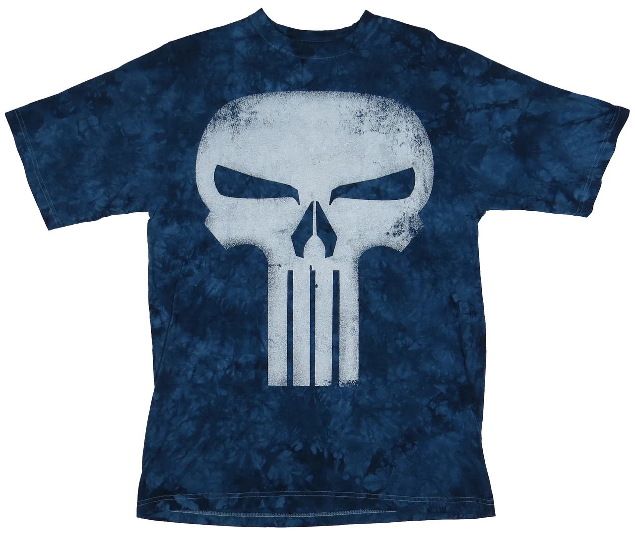 Marvel Tie Dye The Punisher Tee XL, 3X 3 Marvel Tie Dye The Punisher Tee XL, 3X