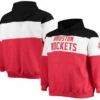 Fanatics Houston Rockets Colorblock Wordmark Pullover Hoodie 2X -Fanatics Shop Rcktsclrblkhood 76704.1714495154