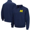 Colosseum U Of Michigan Wolverines Navy 1/4 Zip Fleece 2XT, 3X, 3XT -Fanatics Shop UofMQuartZip 50353.1577465517