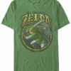 Legend Of Zelda Ocarina Of Time Tee Shirt 2X, 4X, 4XT -Fanatics Shop Zeldatee 96817.1713899319