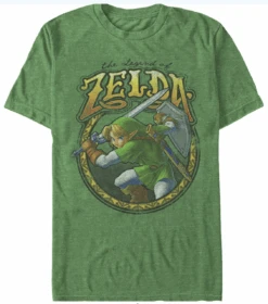 Legend Of Zelda Ocarina Of Time Tee Shirt 2X, 4X, 4XT