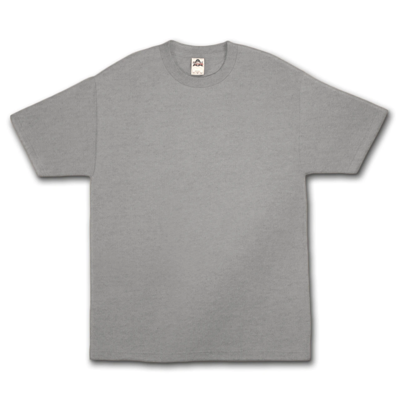AAA No Pocket Tees Ash Gray 4X, 5X 5 AAA No Pocket Tees Ash Gray 4X, 5X - Image 3