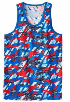 Boulder Creek Americana Camo Tank Top LT, 8XT, 9XT