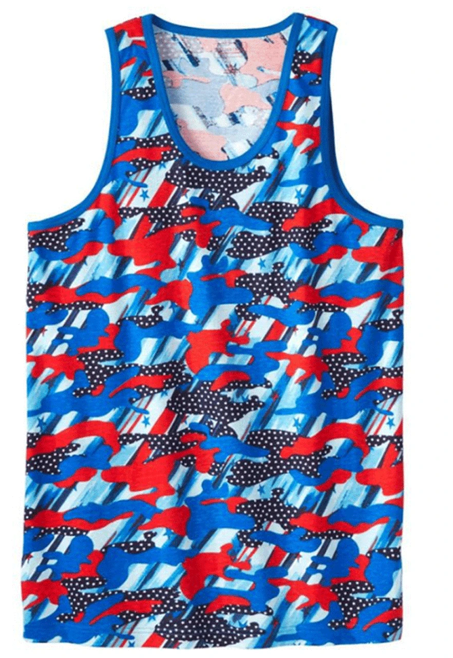 Boulder Creek Americana Camo Tank Top LT, 8XT, 9XT 3 Boulder Creek Americana Camo Tank Top LT, 8XT, 9XT