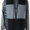 Knit Colorblock Chenille Scarf 2 Colors, One Size -Fanatics Shop blkgryclrblkscarf 36104.1701199221