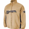 Majestic Milwaukee Brewers Double On-Field Jacket 3X, 4X, 5X, 6X -Fanatics Shop brewersjacket 92081.1631896517