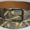 Real Tree Camo Pattern Twill And Bonded Leather Belt Size 46, 48 -Fanatics Shop camobelt 09738.1690829632