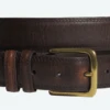 Canterbury Brown Oil Tanned Leather Belt Size 44 -Fanatics Shop canterberrybrn 50659.1690914156