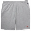 Champion Heather Gray Mountain Logo Fleece Shorts LT, XLT, 2XT, 3X, 4X -Fanatics Shop champofgrayshort 38447 87144.1712337149