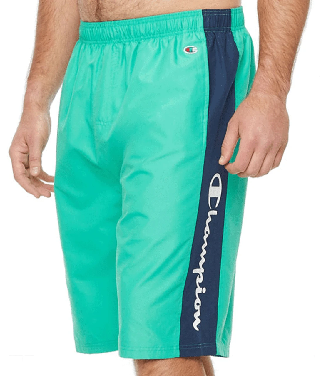Champion Contrast Logo Swim Trunks 2 Colors XLT, 1X, 2X, 3X, 4X, 5X, 6X 4 Champion Contrast Logo Swim Trunks 2 Colors XLT, 1X, 2X, 3X, 4X, 5X, 6X - Image 2