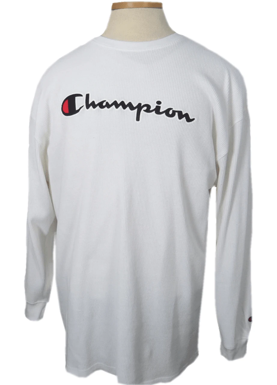 Champion Waffle Weave Long Sleeve Thermal Shirt XLT, 2XT, 3X 3 Champion Waffle Weave Long Sleeve Thermal Shirt XLT, 2XT, 3X