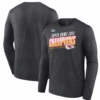 Fanatics Kansas City Chiefs S.B. LVII Champions Long Sleeve Heather Charcoal Tee 2XT, 3X, 3XT -Fanatics Shop chiefscharcls 22189.1707852588