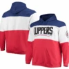 Fanatics LA Clippers Colorblock Wordmark Pullover Hoodie 2X 2 Fanatics LA Clippers Colorblock Wordmark Pullover Hoodie 2X -Fanatics Shop clippershoodie 23295.1714492486