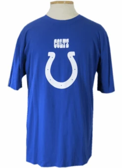 Majestic Indianapolis Colts Royal Blue Logo Tee XLT, 2X, 2XT, 3X, 4X, 6X