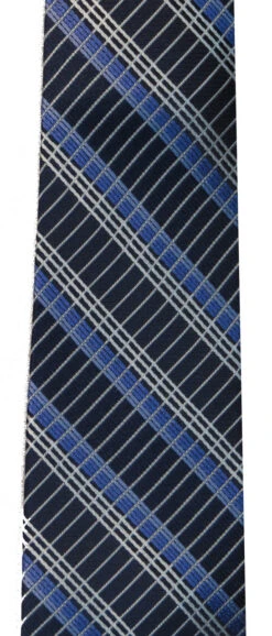 Damon Extra Long Ties 11 Designs -Fanatics Shop damon blue plaid 30051.1474291222