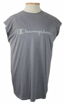 Champion Double Dry Script Logo Muscle Tee 2 Colors XLT