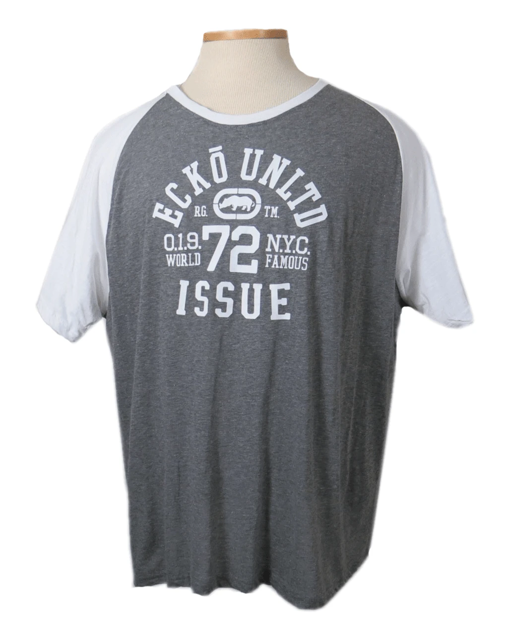 Ecko Unlimited Lightweight Raglan Graphic Tee 2 Colors 2XT, 3X, 3XT, 4X, 4XT, 5X, 5XT, 6X 4 Ecko Unlimited Lightweight Raglan Graphic Tee 2 Colors 2XT, 3X, 3XT, 4X, 4XT, 5X, 5XT, 6X - Image 2