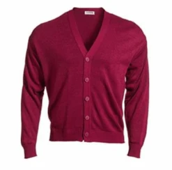 Edwards Jersey Knit Acrylic Cardigan Sweater 5 Colors 2X, 3X, 4X, 5X -Fanatics Shop edscardburgundy 67353.1636746250