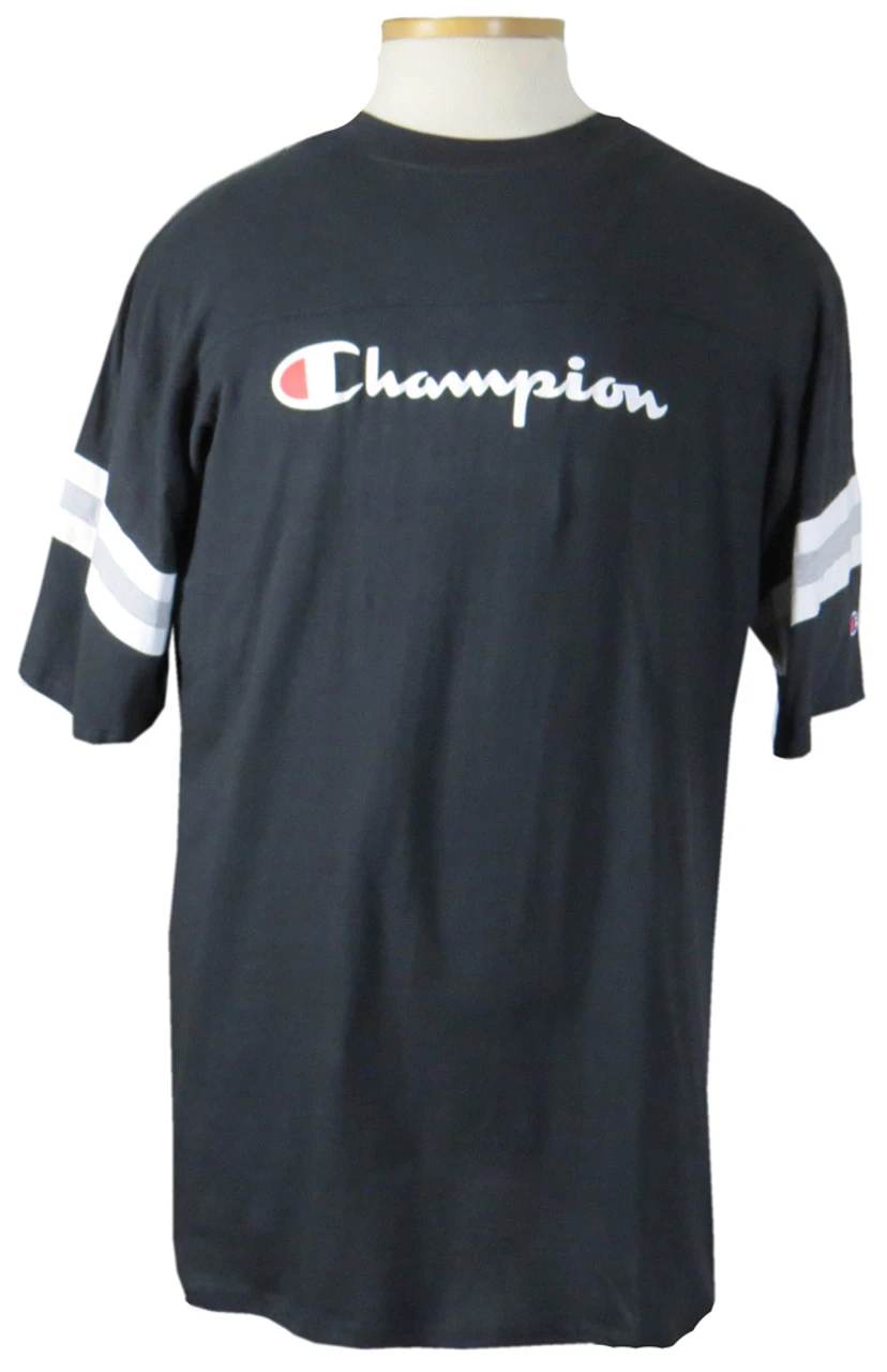 Champion Football Yoke Tee Shirt 4 Colors XLT, 1X, 2X, 2XT, 3X, 3XT, 4X, 4XT, 5X, 6X 6 Champion Football Yoke Tee Shirt 4 Colors XLT, 1X, 2X, 2XT, 3X, 3XT, 4X, 4XT, 5X, 6X - Image 4