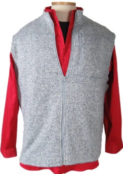 F/X Fusion Full Zip Fleece Sweater Vest 2 Colors LT, XLT, 2X, 2XT, 4X -Fanatics Shop fusionfzvestoutfit2 81803.1600280543
