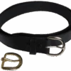 Catalog Label Black Leather Belt With 2 Interchangeable Buckles Size 42/44, 46/48, 50/52, 54/56 1 Catalog Label Black Leather Belt With 2 Interchangeable Buckles Size 42/44, 46/48, 50/52, 54/56 -Fanatics Shop hbblk2buckle2 02217.1690313531