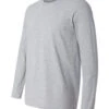Streetwear Heather Gray Long Sleeve Tee 2XT, 3X, 3XT, 4X, 4XT, 5X, 6X -Fanatics Shop heathergraylstee 04388.1579105485