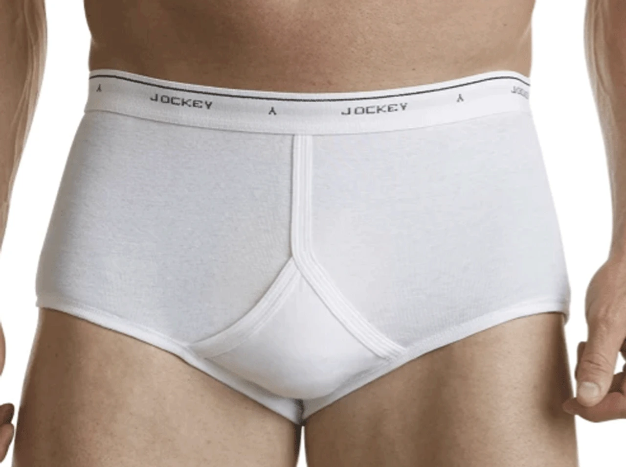 Jockey Classics White Briefs, 2 Pack, 38 Tall, 44 Tall 4 Jockey Classics White Briefs, 2 Pack, 38 Tall, 44 Tall - Image 2