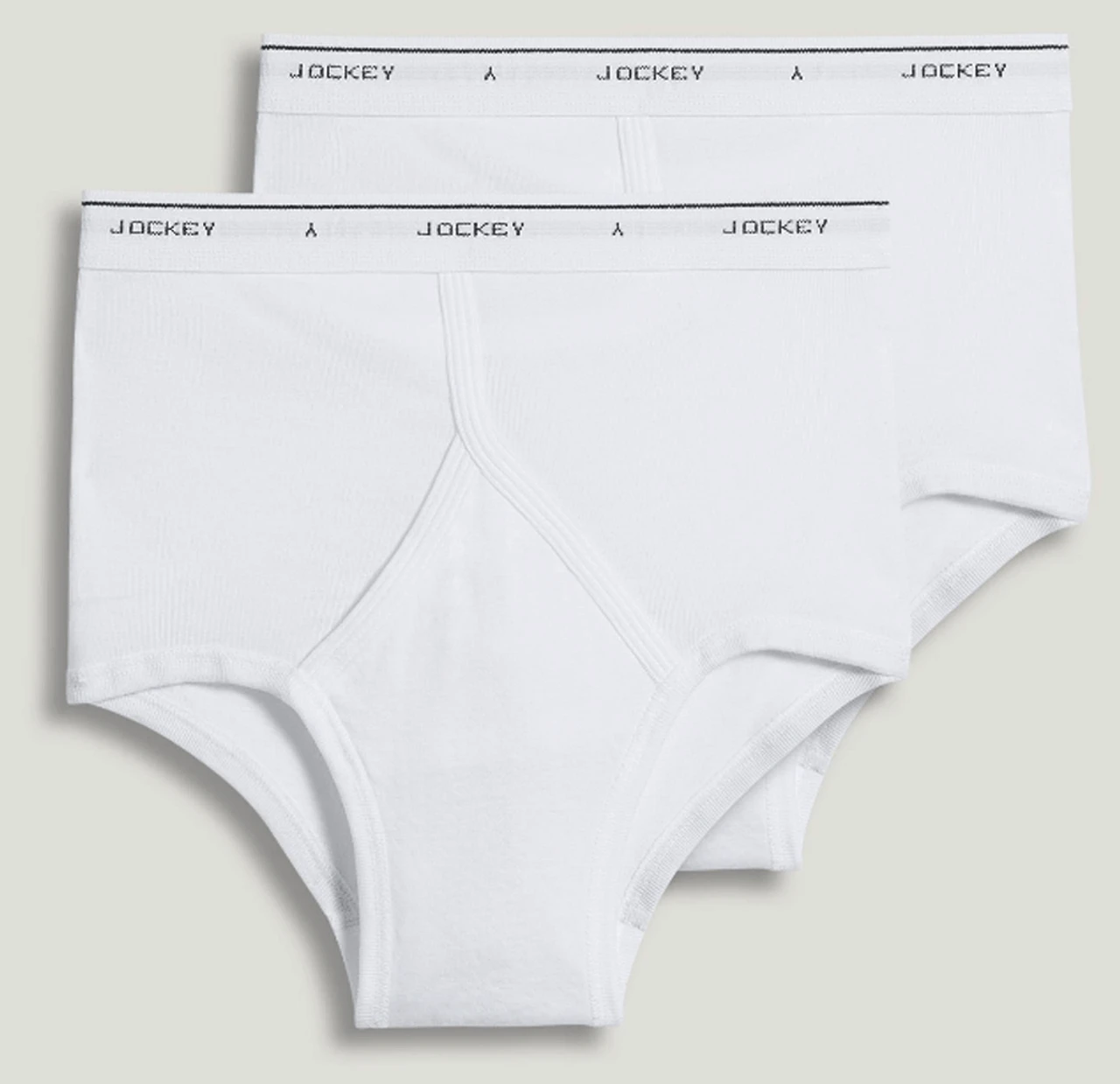 Jockey Classics White Briefs, 2 Pack, 38 Tall, 44 Tall 3 Jockey Classics White Briefs, 2 Pack, 38 Tall, 44 Tall