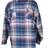 King Size Snap-Front Quilted Flannel 3 Colors 2X, 3X -Fanatics Shop ksizesnapquiltedflnl 76453.1634060792