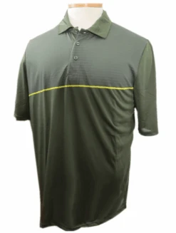 King Size Sport Ultra Light Moisture Wicking Olive Polo LT, XLT