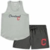Ladies Concepts Sport Cleveland Indians Shorts And Tank Sleep Set, 2X, 3X, 4X -Fanatics Shop ladiesclevelandshorttank 47175.1635965897