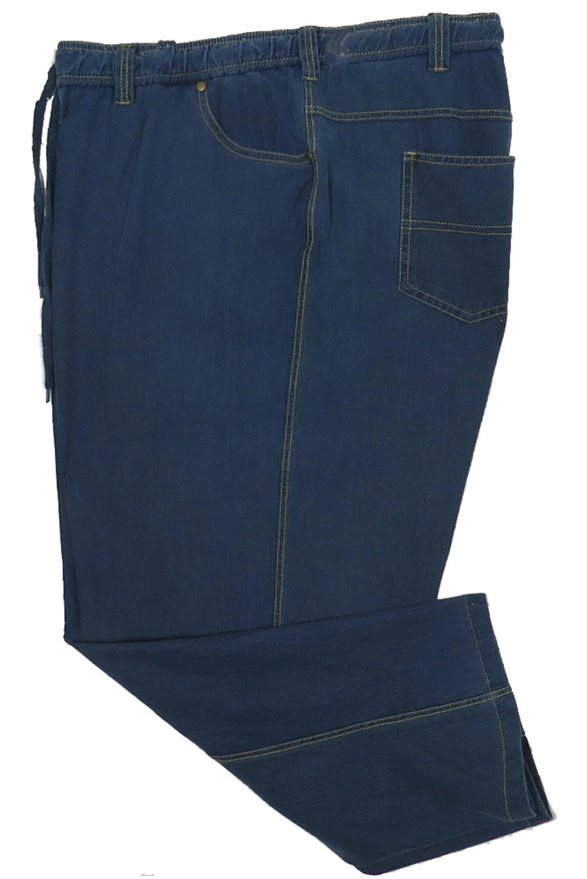 Large And In Charge Stretch Denim Sweats 3X 5 Large And In Charge Stretch Denim Sweats 3X - Image 3