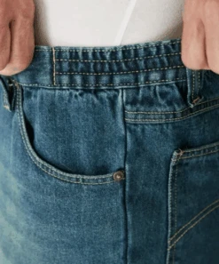 Liberty Blues Athletic Fit Side Elastic Waist Denim Jeans 54x38 Unhemmed -Fanatics Shop libbluesideelastic 95178.1712253714