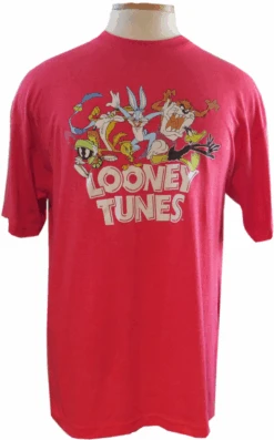 Looney Tunes Bugs & Gang Heather Red Tee Shirt 2XT, 4X, 6X 5 Looney Tunes Bugs & Gang Heather Red Tee Shirt 2XT, 4X, 6X -Fanatics Shop looneytunes1 80677.1714074348