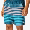 Meekos 5" Flex Swim Trunks With Comfort Stretch Liner 2 Patterns XL, 2XT, 4XT -Fanatics Shop meekostrunksmultistripe 16174.1687457144