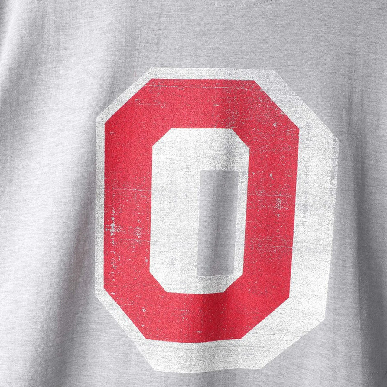 Profile Ohio State Vintage Logo Heather Gray Tee 2X, 5X 5 Profile Ohio State Vintage Logo Heather Gray Tee 2X, 5X - Image 3
